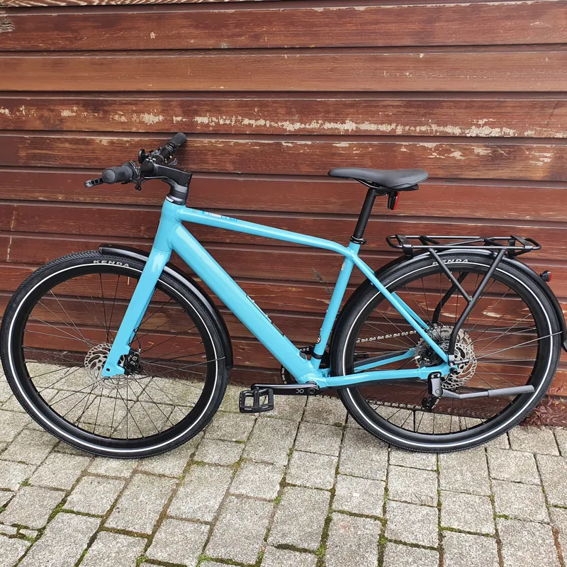 2021 Orbea Vibe H30 Urban Electric Bike in Blue MEDIUM-1